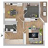 Grundriss DG Immobilie Gleiszelleh-Gleishorbach 